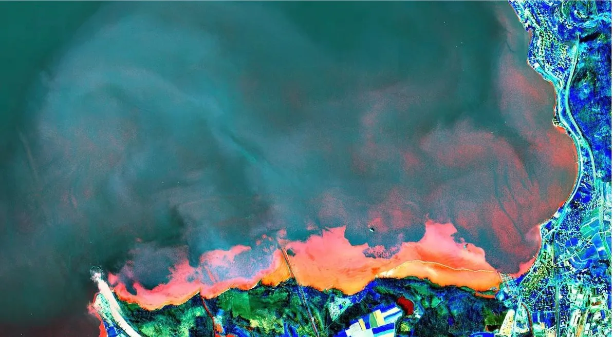 Imágenes satelitales hiperespectrales