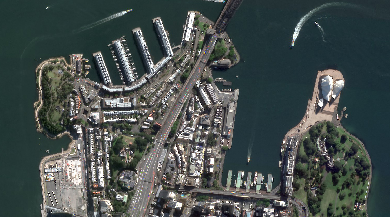 Imágenes satelitales de alta resolución